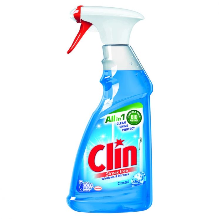 Płyn do szyb CLIN WINDOWS &amp; MIRRORS 500ML CRYSTAL SPRAY