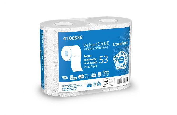 Papier Velvet Care professionall Comfort 4 rolki