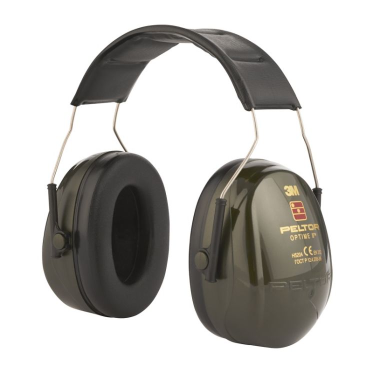 Nauszniki przeciwhałasowe 3M PELTOR Optime II H520A-407-GQ zielone