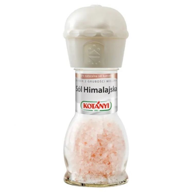 SÓL HIMALAJSKA RÓŻOWA MŁYNEK KOTANY 88G