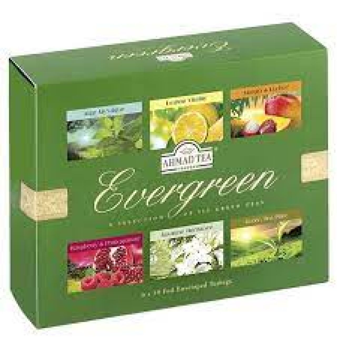 HERBATA AHMAD TEA SELECTION EVERGREEN MIX SMAKÓW 6X10 KOPERT