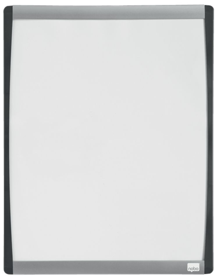 Tablica suchościeralna Nobo z zaokrągloną ramą 355x280mm, biała