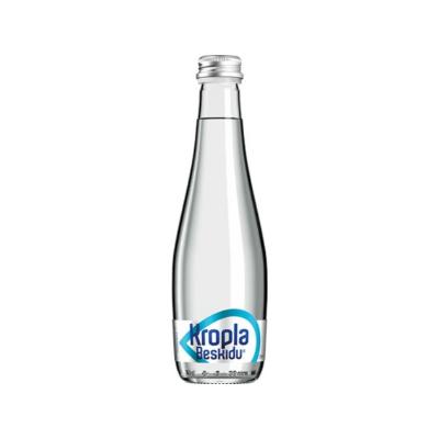 Woda KROPLA BESKIDU niegazowana 0.33L butelka szklana /24/