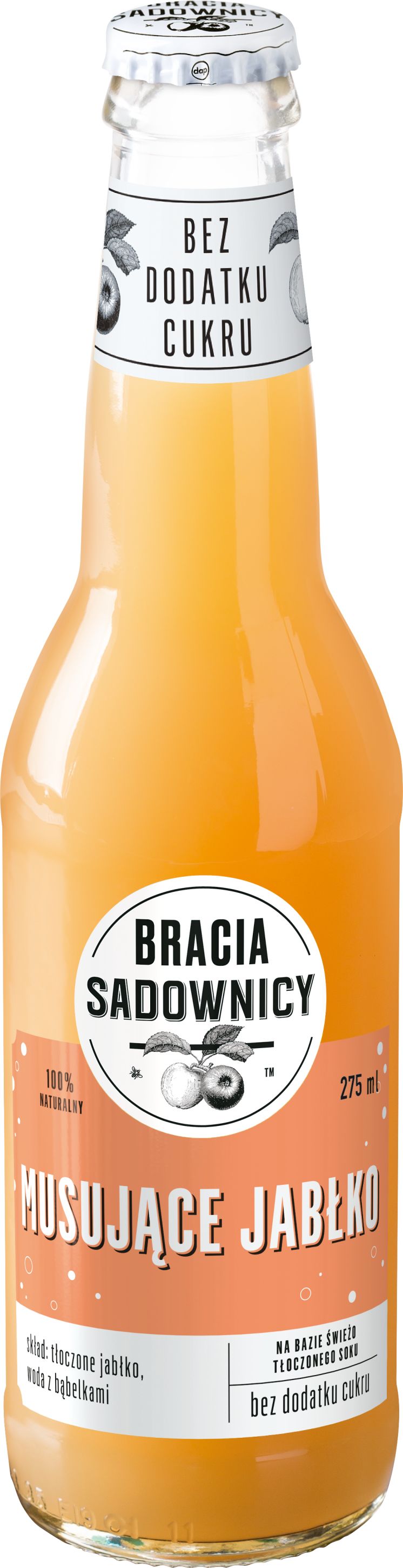 SOK MUSUJĄCE JABŁKO BRACIA SADOWNICY 275ML /12/