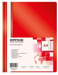 SKOROSZYT MIĘKKI OFFICE PRODUCTS A4 czerwony