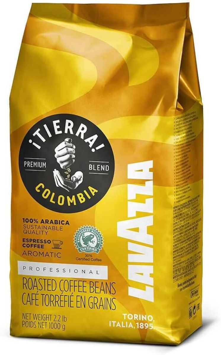 Kawa LAVAZZA TIERRA COLUMBIA ESPRESSO 1kg ziarno