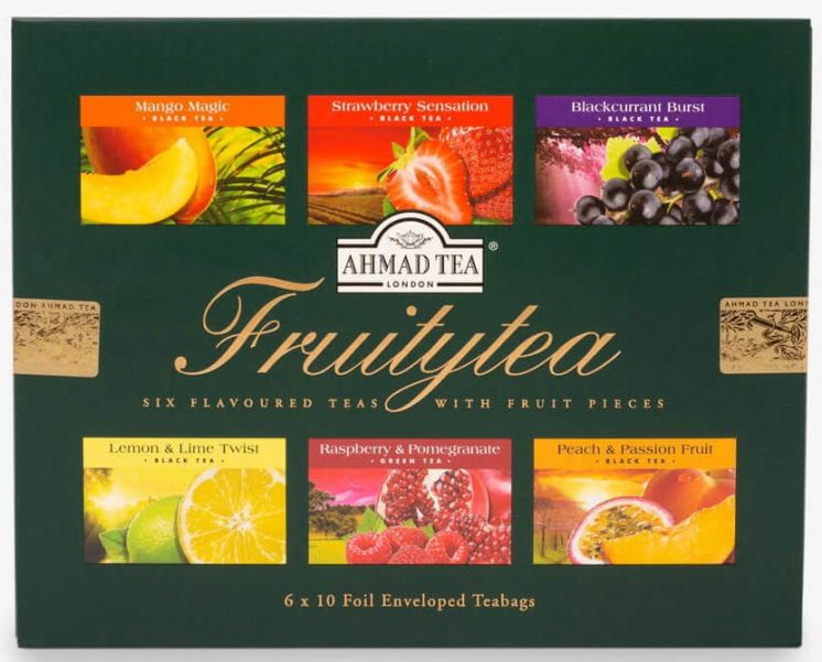 HERBATA AHMAD TEA SELECTION FRUITYTEA MIX SMAKÓW 6X10 KOPERT