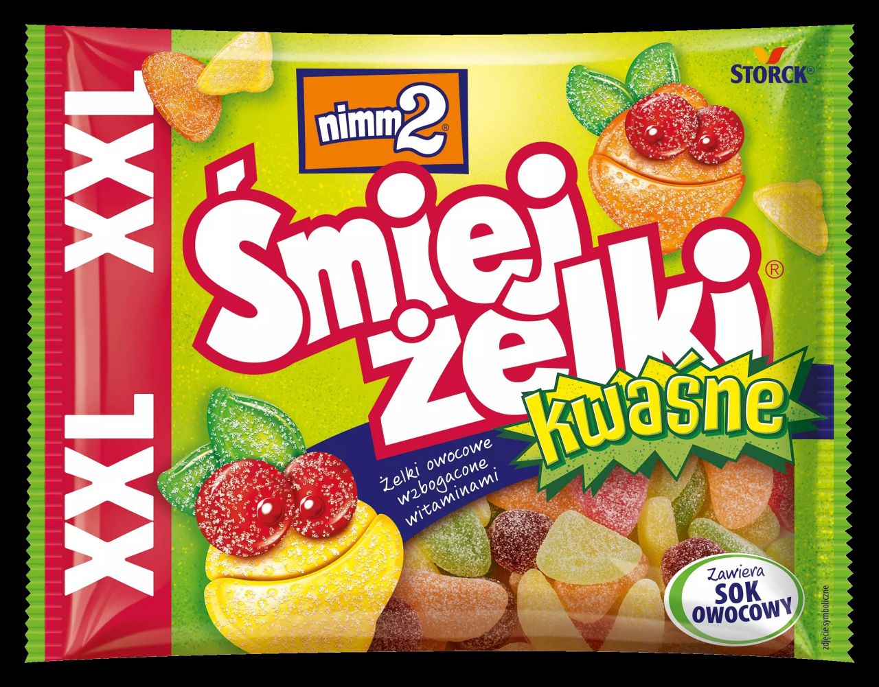 NIMM2 ŚMIEJŻELKI KWAŚNE 180G