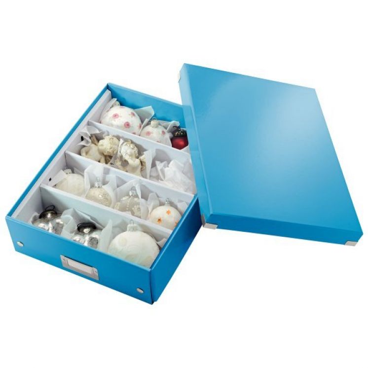 Pudełko z przegródkami Leitz Click &amp; Store, duże Niebieski