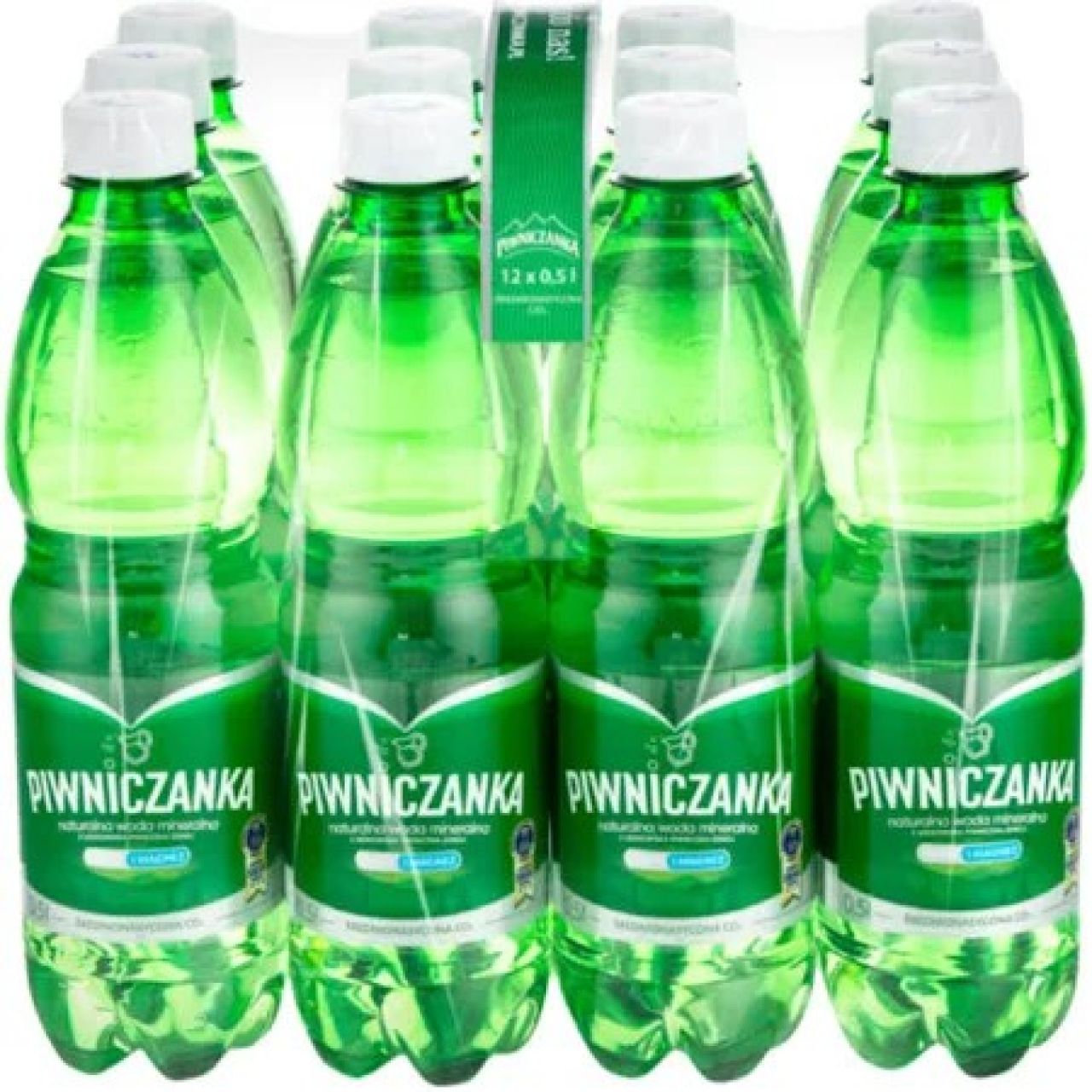WODA PIWNICZANKA ŚREDNIO GAZOWANA 500ML