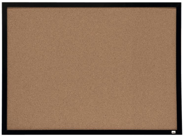 Tablica korkowa Nobo z czarną ramą, 585x430mm