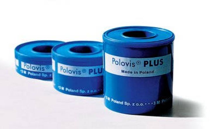 POLOVIS PLUS Hipoalergiczny uniwersalny przylepiec tkaninowy  5 m   x  25 mm UU006387201