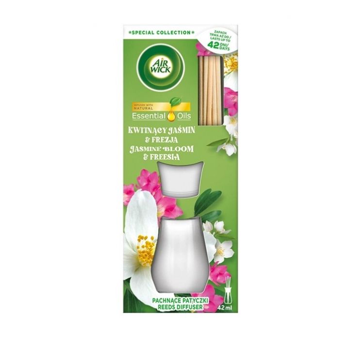 Air Wick pachnące patyczki Kwitnący Jaśmin i Frezja 42ml
