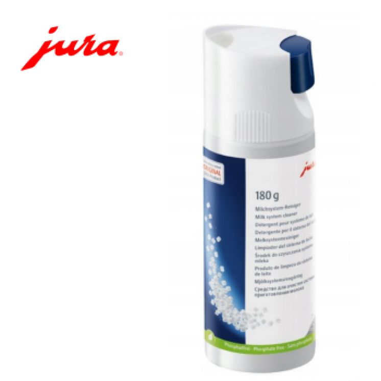 Tabletki czyszczący przewody mleczne w ekspresach do kawy JURA CLICK&amp;CLEAN 180g