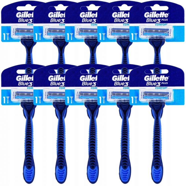MASZYNKA DO GOLENIA GILLETTE Blue III 10szt.