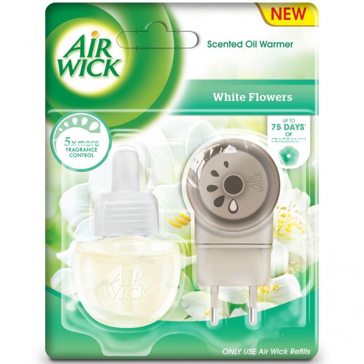 AIR WICK odświeżacz Elektryczny Białe Kwiat_komplet_19 ml
