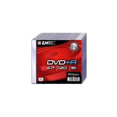 Płyta EMTEC DVD+R 4.7GB x16 Slim Jawel Case