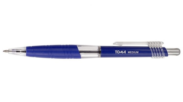 Długopisy automatyczny TOMA MEDIUM 1.0mm niebieski