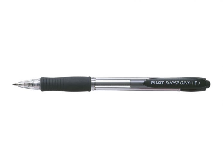 Długopis olejowy PILOT SUPER GRIP czarny