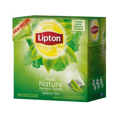 HERBATA LIPTON PIRAMIDKI GREEN TEA 20TB