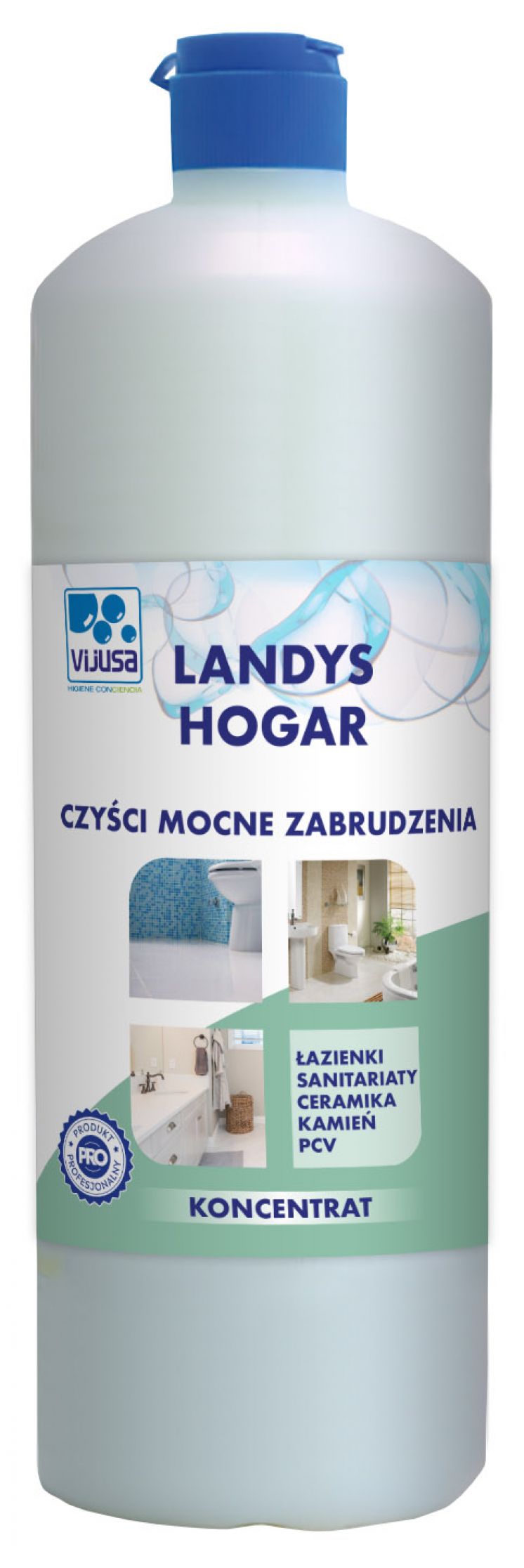 Koncentrat do usuwania trudnych zabrudzeń VIJUSA Landys Hogar 1l