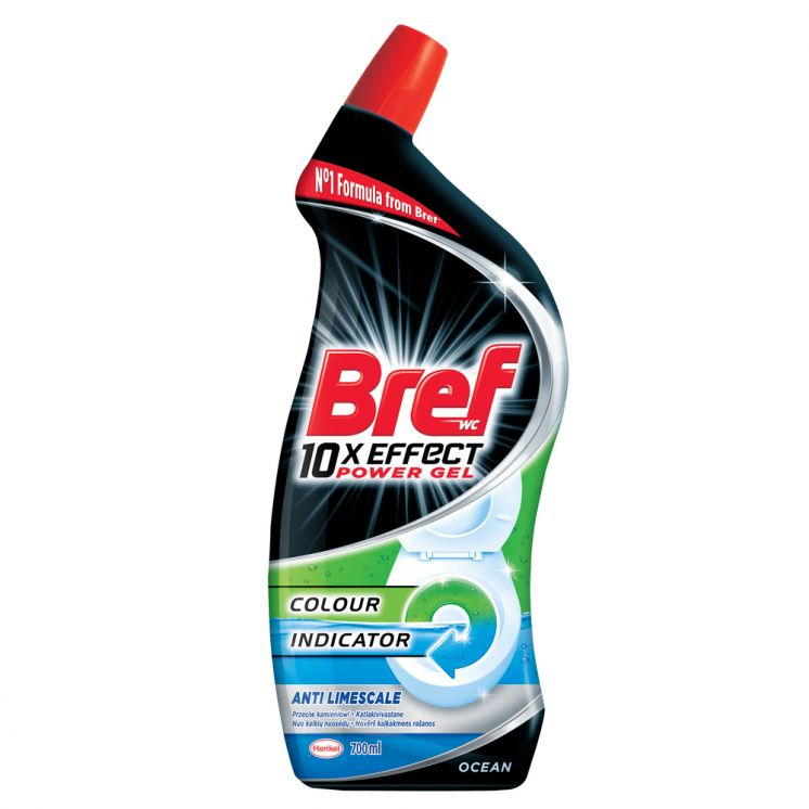 Płyn do WC Bref 10XEFFECT ANTI LIMESCALE 700ML