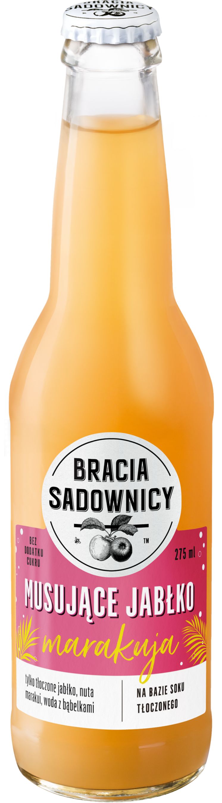 SOK MUSUJĄCE JABŁKO MARAKUJA BRACIA SADOWNICY 275ML /12/