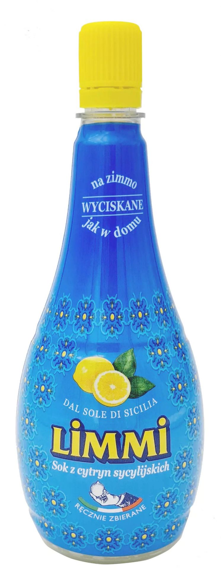 naturalny sok z cytryn sycylijskich LIMMI 200ml