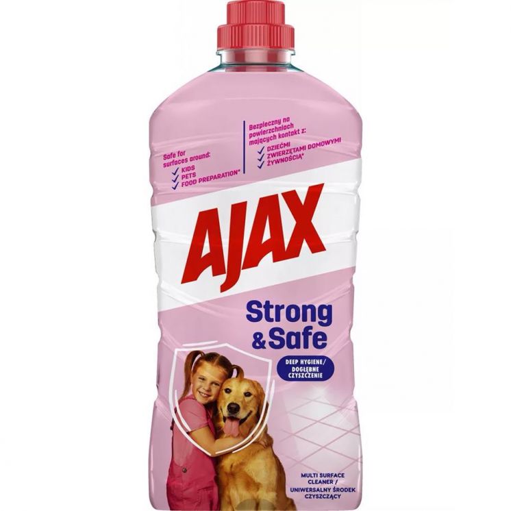 AJAX Płyn UNIWERSALNY STRONG &amp; SAFE 1l