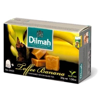 Herbata DILMAH AROMATYZOWANA TOFFE&amp;BANANA 20TB