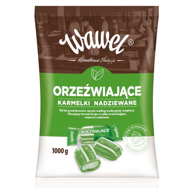 WAWEL KARMELKI MIĘTOWE 1KG