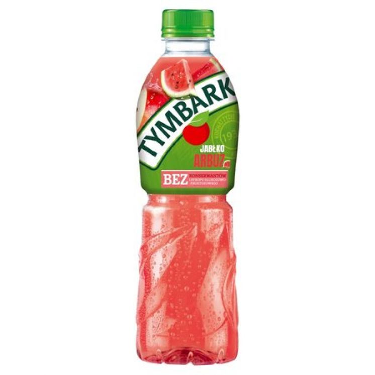 Nap&oacute;j Tymbark jabłko arbuz butelka pet 500ml kaucja /12/