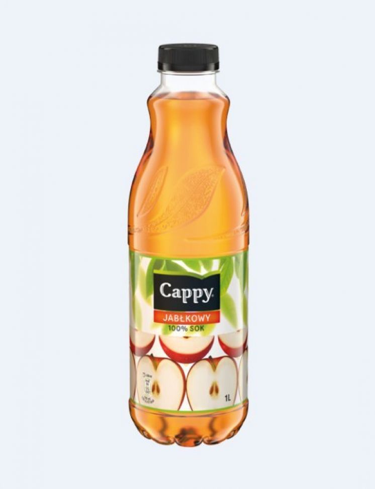 CAPPY sok jablkowy 100% 1L butelka PET
