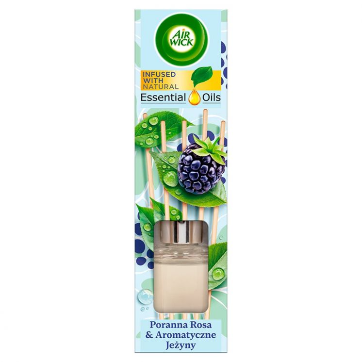 Air Wick pachnące patyczki Poranna Rosa &amp; Aromatyczne Jeżyny 40ml