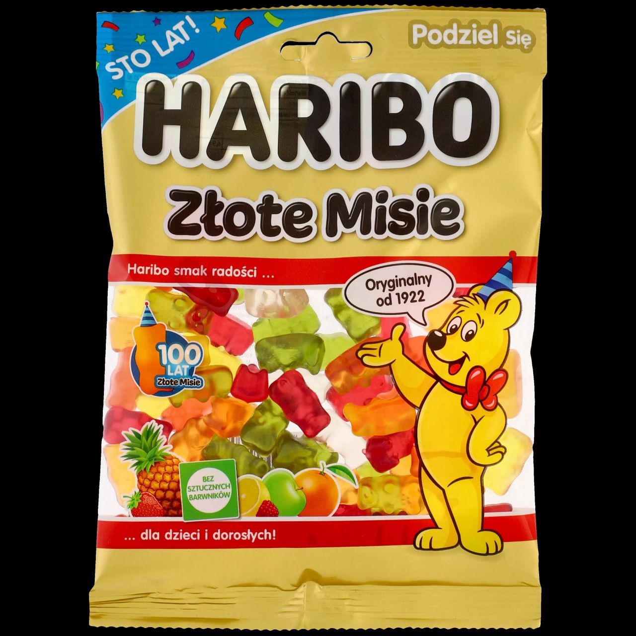HARIBO ŻELKI ZŁOTE MISIE 175G