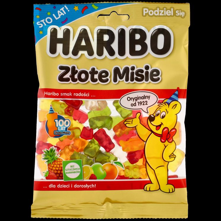HARIBO ŻELKI ZŁOTE MISIE 175G