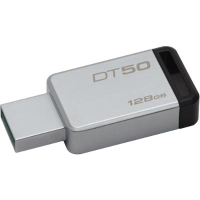 Pamięć USB 3.0 KINGSTONE DataTraveler DT50 128gb metal czarny