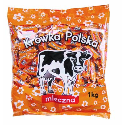 CUKIERKI KRÓWKA POLSKA MLECZNA JEDNOŚĆ 1KG