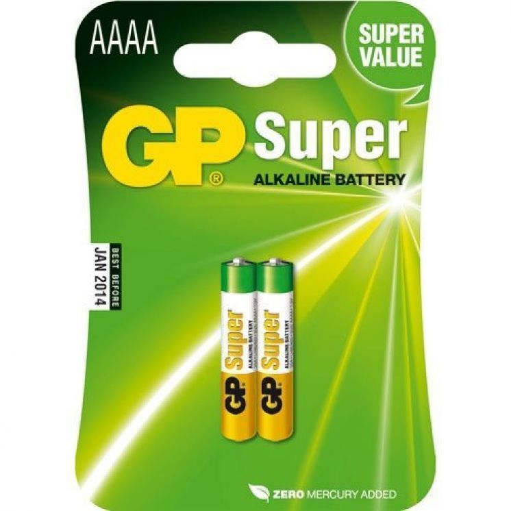 Bateria alkaliczna GP Super  AAAA / LR8D425; 1.5V GPPCA025A015