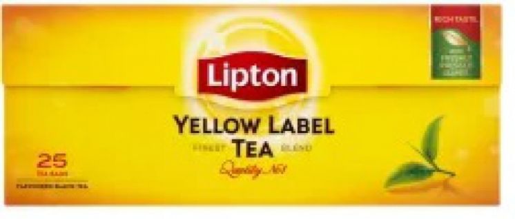 Herbata LIPTON YELLOW LABEL 25tb