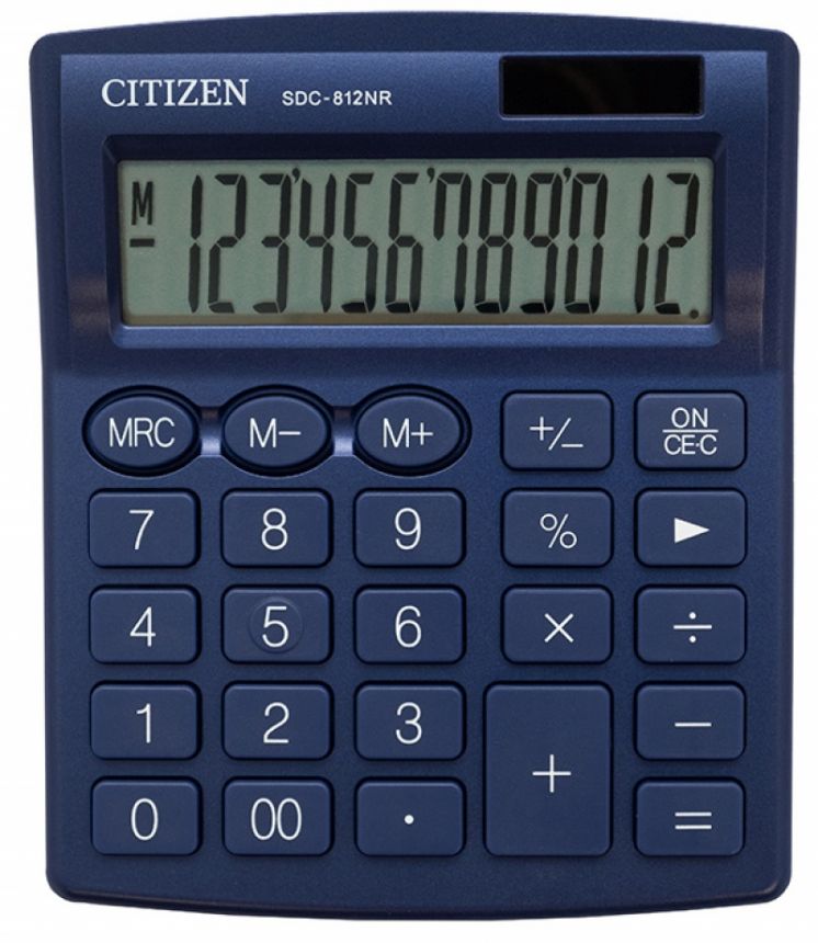 Kalkulator biurowy CITIZEN SDC-812NRNVE