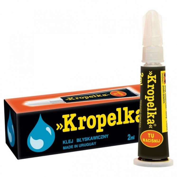 Klej BŁYSKAWICZNY KROPELKA 2ML