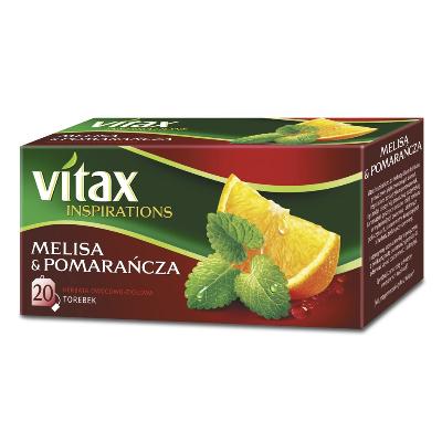 Herbata VITAX INSPIRATIONS Melisa&amp;Pomarańcza 20TB