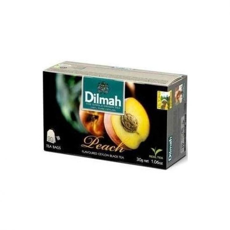 Herbata DILMAH AROMATYZOWANA BRZOSKWINIA 20TB