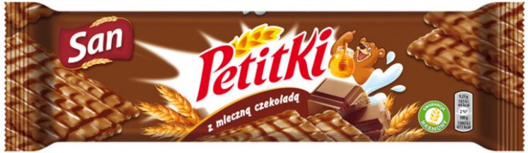 SAN HERBATNIKI PETITKI Z MLECZNĄ CZEKOLADĄ 138G