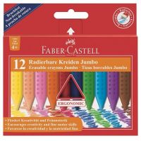 Kredki świecowe Faber-Castell Grip jumbo 12 kolorów