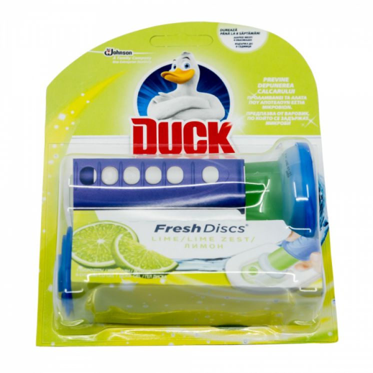 krążek żelowy do wc TOILET DUCK fresh lime 36ml