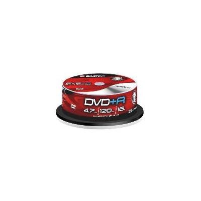 Płyta EMTEC DVD+R 4.7GB x16 Cake Box 25