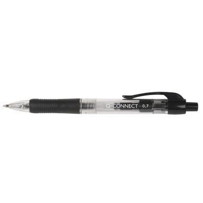 długopis automatyczny q-connect czarny