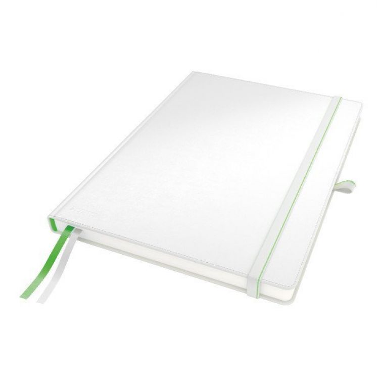 Notatnik LEITZ Complete, A4 80k Biały W kratkę